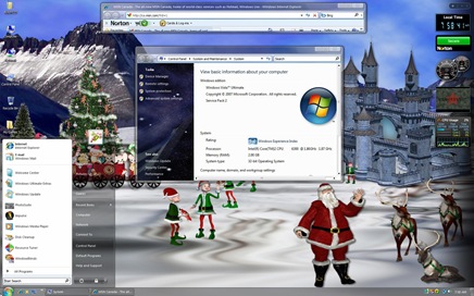 Tema navide&ntilde;os para Windows 7 2